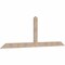 Ekena Millwork Portland Smooth Timber Gable Bracket, Douglas Fir, 108"W x 36"H x 1 1/2"D x 5 1/2"F, 8/12 Pitch GBW108X36X0206POR00SDF - alternate 2